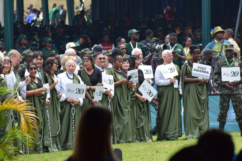 The distinguished namers at the Kwita Izina